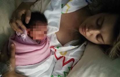 Objavila emotivni post: Ella Dvornik (26) rodila je kćer