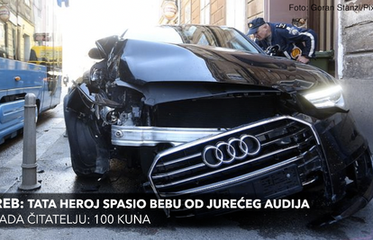 Tata heroj: U zadnji čas spasio sam bebu od jurećeg Audija