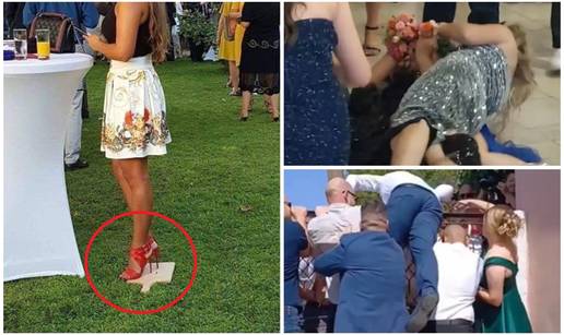 FOTO Urnebesne fotke sa svadbi na Balkanu: Od čupanja kose za buket i 'minjaka' do interventne