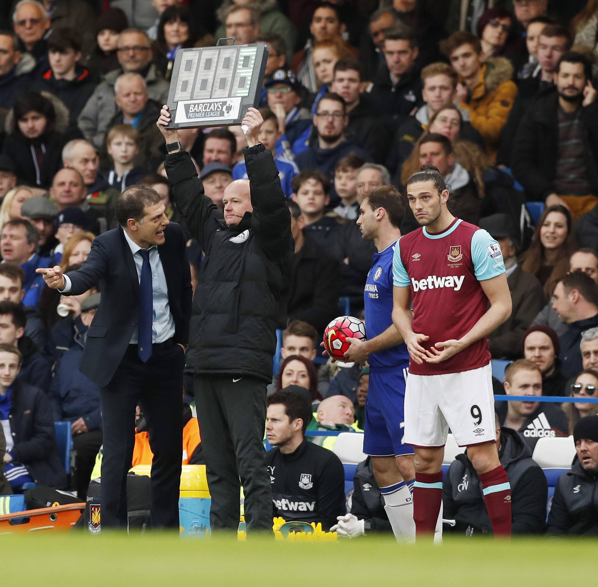 Chelsea v West Ham United - Barclays Premier League