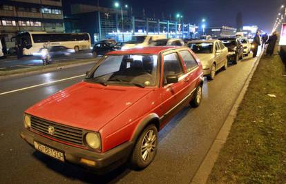 Sudarilo se pet automobila u Zagrebu, nitko nije ozlijeđen