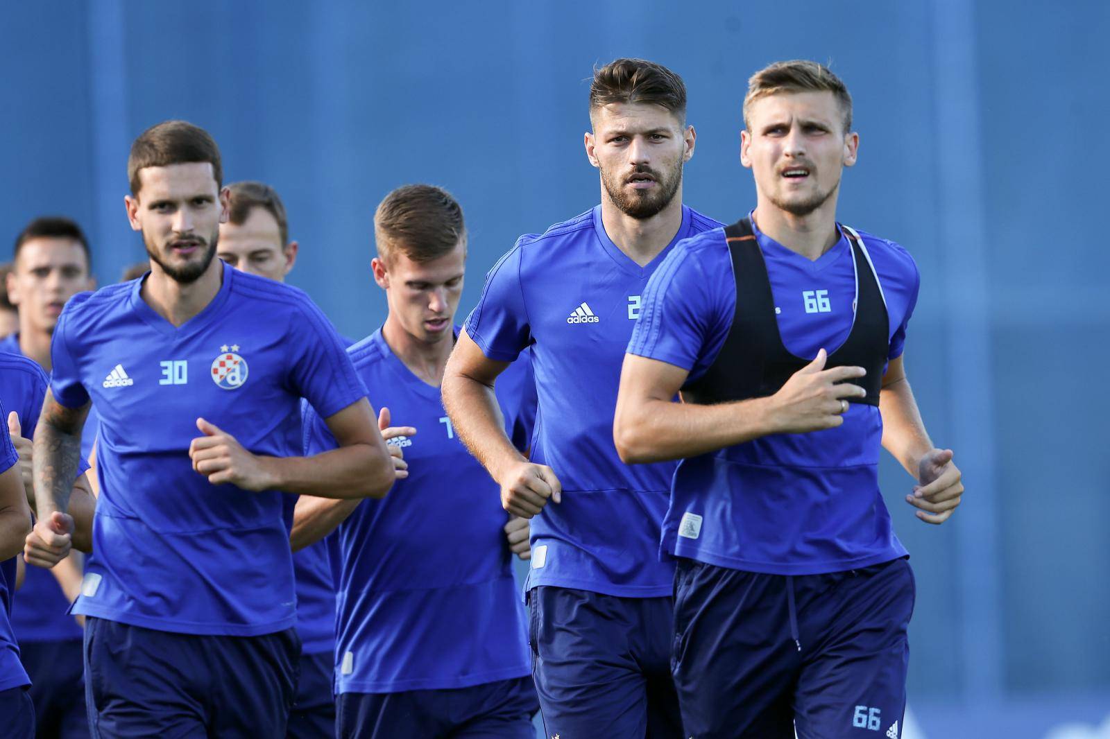 Zagreb:  Trening GNK Dinama uoÄi utakmice 3. pretkola UEFA Lige prvaka