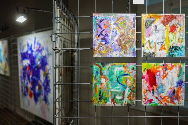 Zagreb: Otvorena izložba "Patide II" Silvestra Dragoja Šomija