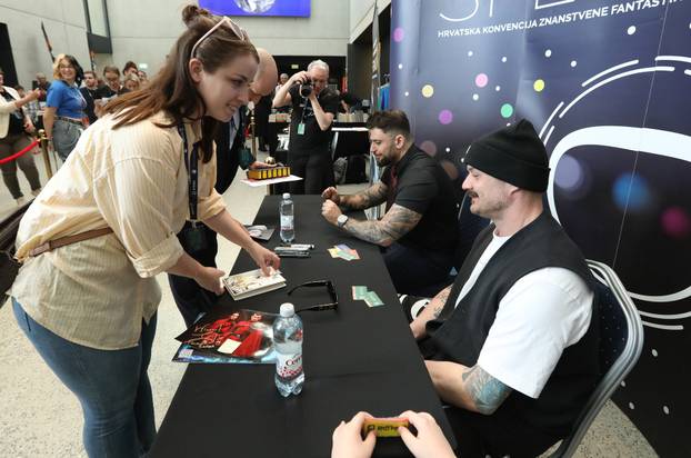 Zagreb: Glumci Josh Herdman i Stainslav Yanevski posjetili Sferacon