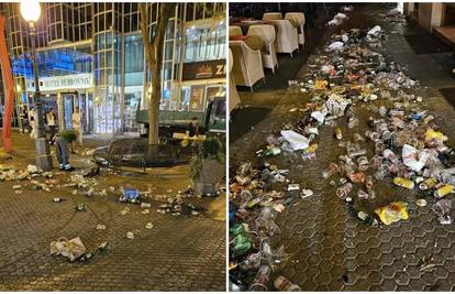 Tužne slike centra Zagreba uoči Thompsonova koncerta: 'Ovako se voli Hrvatska, dom? Grozno'