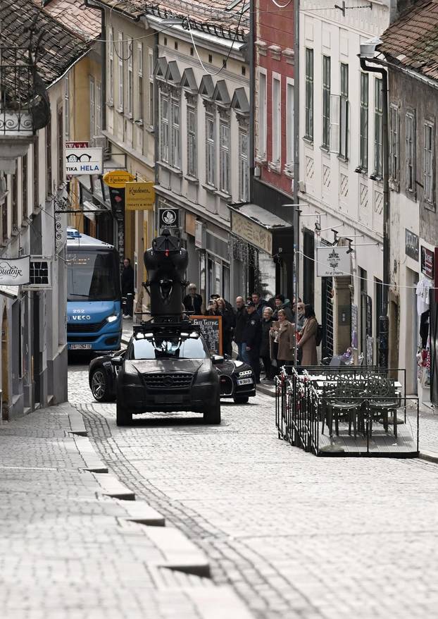 Zagreb: Bugatti u Radićevoj ulici na snimanju 