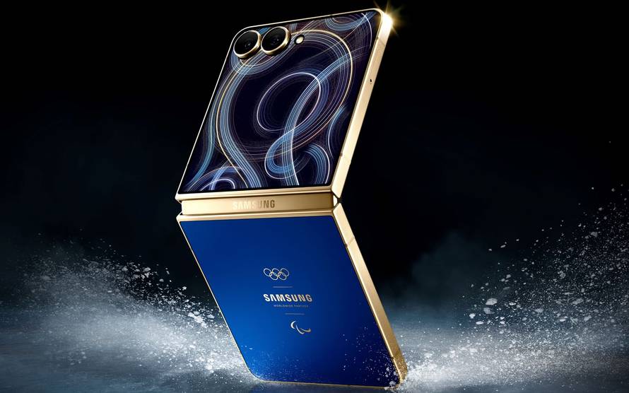 Ovo je olimpijski Galaxy Z Flip7 kojeg će dobiti sportaši na ZOI