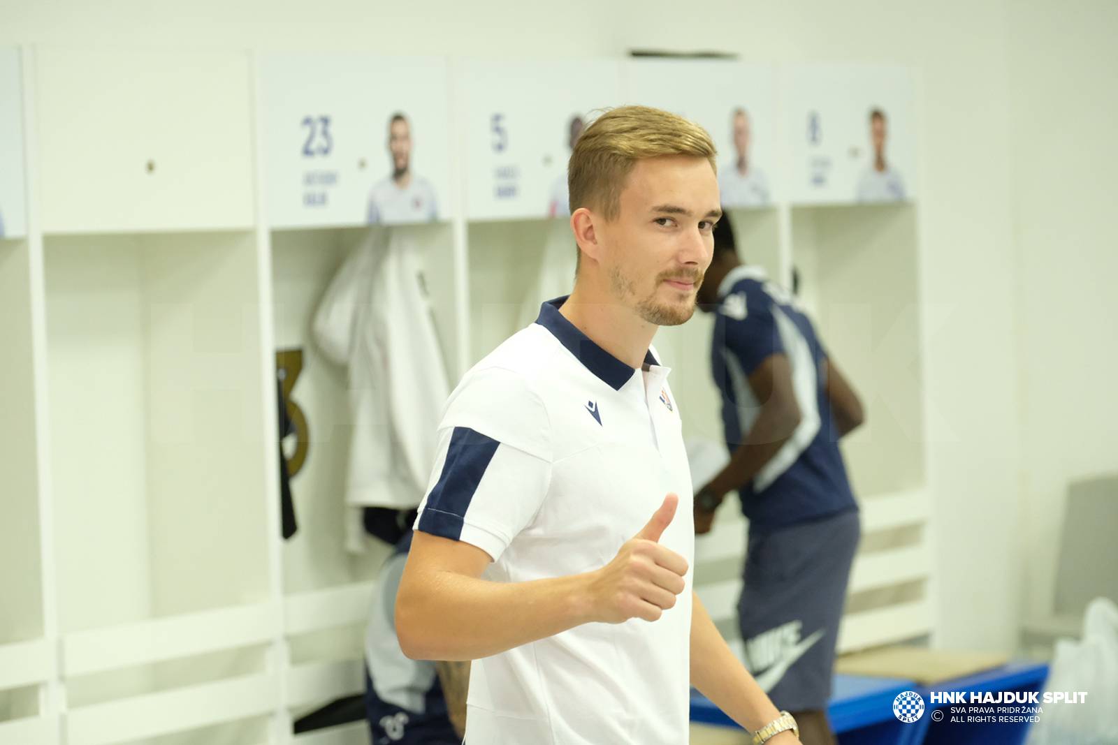 Zvijezda Hajdukovog ljeta, Filip Bradarić, priključio se treningu