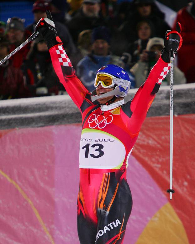 Torino: 13.02.2006., Ivica Kosteli? osvojio srebrnu medalju na ZOI