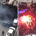 VIDEO: SRAMOTA U SPLITU Na ulici uoči Hajdukove utakmice urlali 'Za dom' i 'Ajmo, ustaše!'