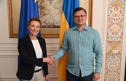 Marija Pejčinović Burić u Kijevu: Kuleba joj izrazio dobrodošlicu i pohvalio njezino vodstvo