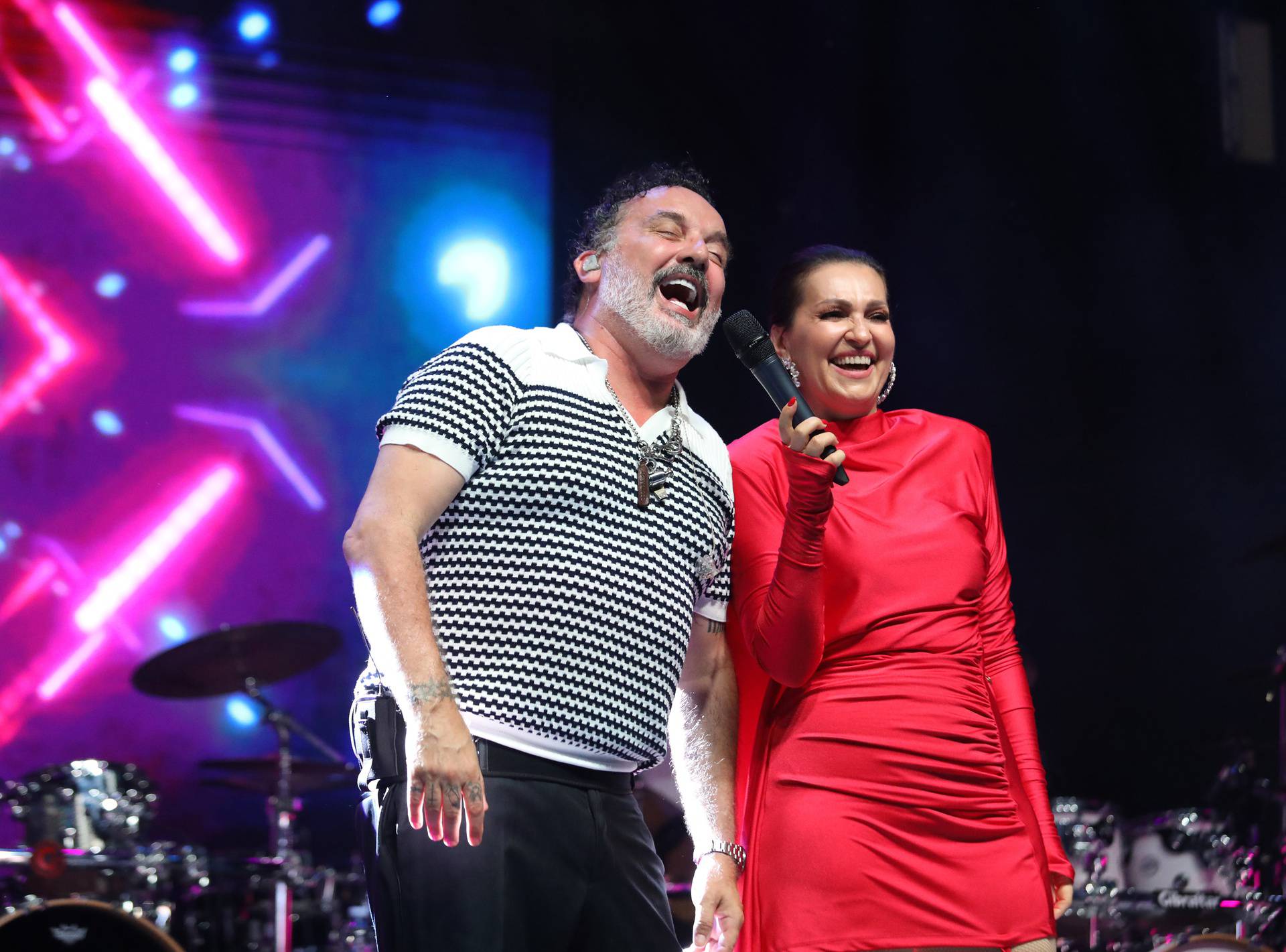 Nina Badrić i Tony Cetinski održali koncert u Šibeniku