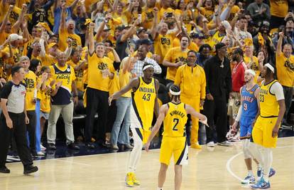 Indiana deklasirala Oklahomu. Nakon devet godina prvaka NBA lige odlučit će majstorica!