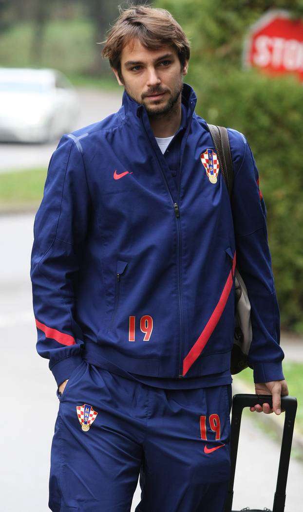 ARHIVA - 2012. Zagreb: Okupljanje hrvatske nogometne reprezentacije