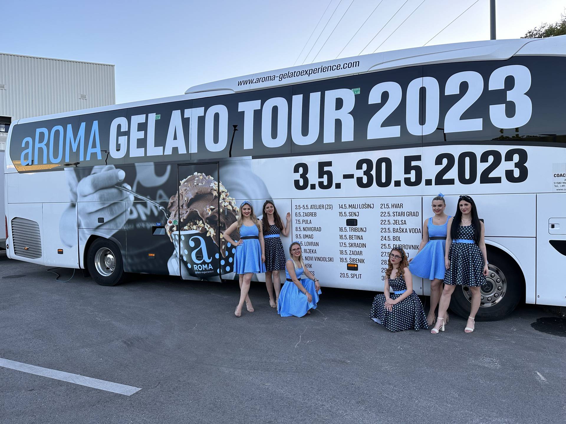 Ekskluzivni aROMA Gelato Experience Tour  dolazi u tvoj grad