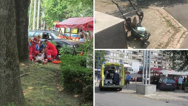 Prošao kroz crveno i zabio se u auto: I beba je teško ozlijeđena