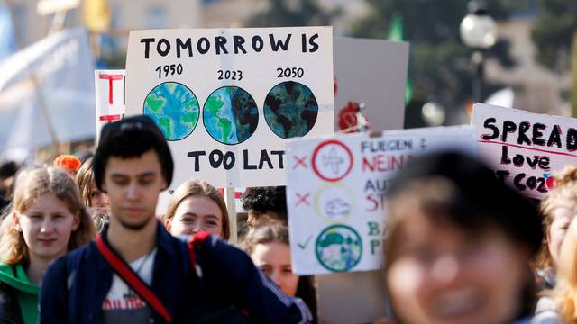 Fridays for Future stage a Global Climate Strike in Vienna