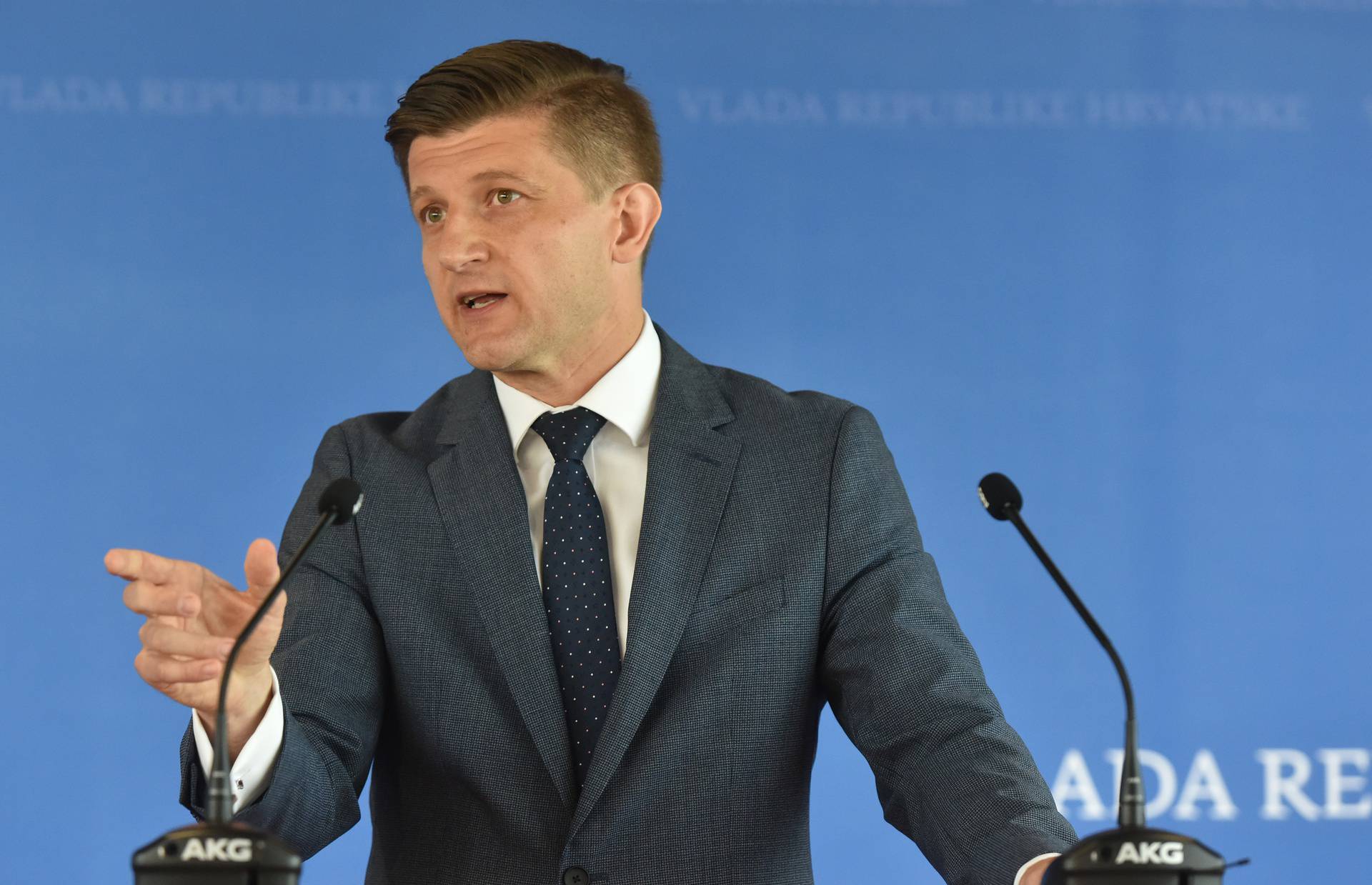 Zdravko Marić nakon sjednice Vlade RH o svom odlasku s pozicije ministra