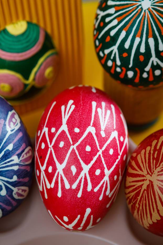 Zagreb: U Etnografskom muzeju Slavica Moslavac održala je radionicu bojanja pisanica