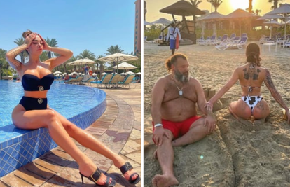 Annie Šukunda Gavrilović uživa u Dubaiju i mazi supruga na pješčanoj plaži: 'Život ženice...'