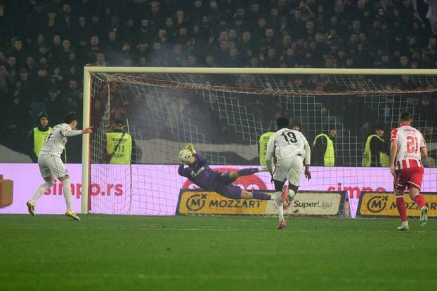 Beograd: Susret Crvene zvezde i Partizana u 24. kolu Mozzart Super lige Srbije