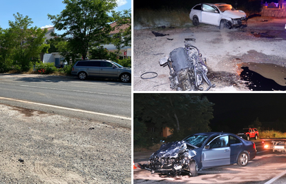 Mladić (19) Mercedesom udario u Škodu poginulih sestara. Od siline udara odletio i motor auta