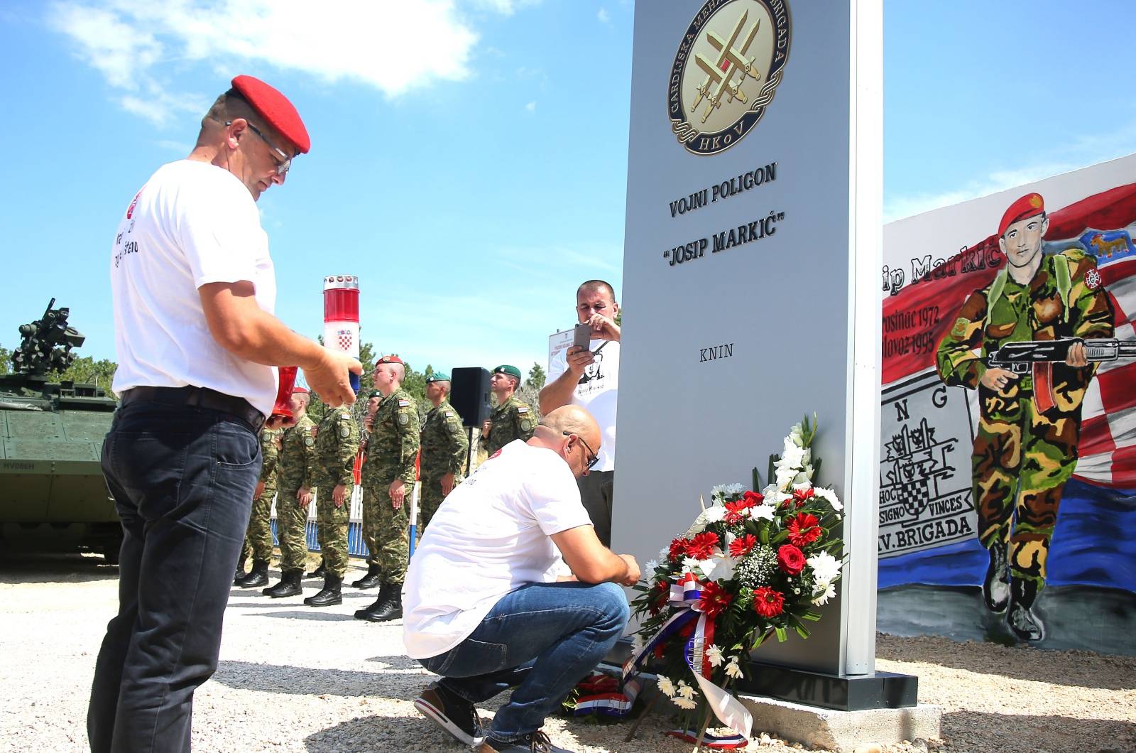 Knin: Vojni poligon "Crvena zemlja" preimenovan u vojni poligon"Josip Markić"