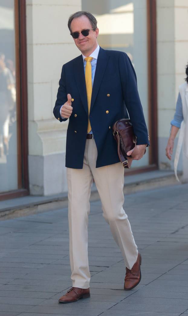 Zagreb: Marko Mornar Jelavić u centru grada