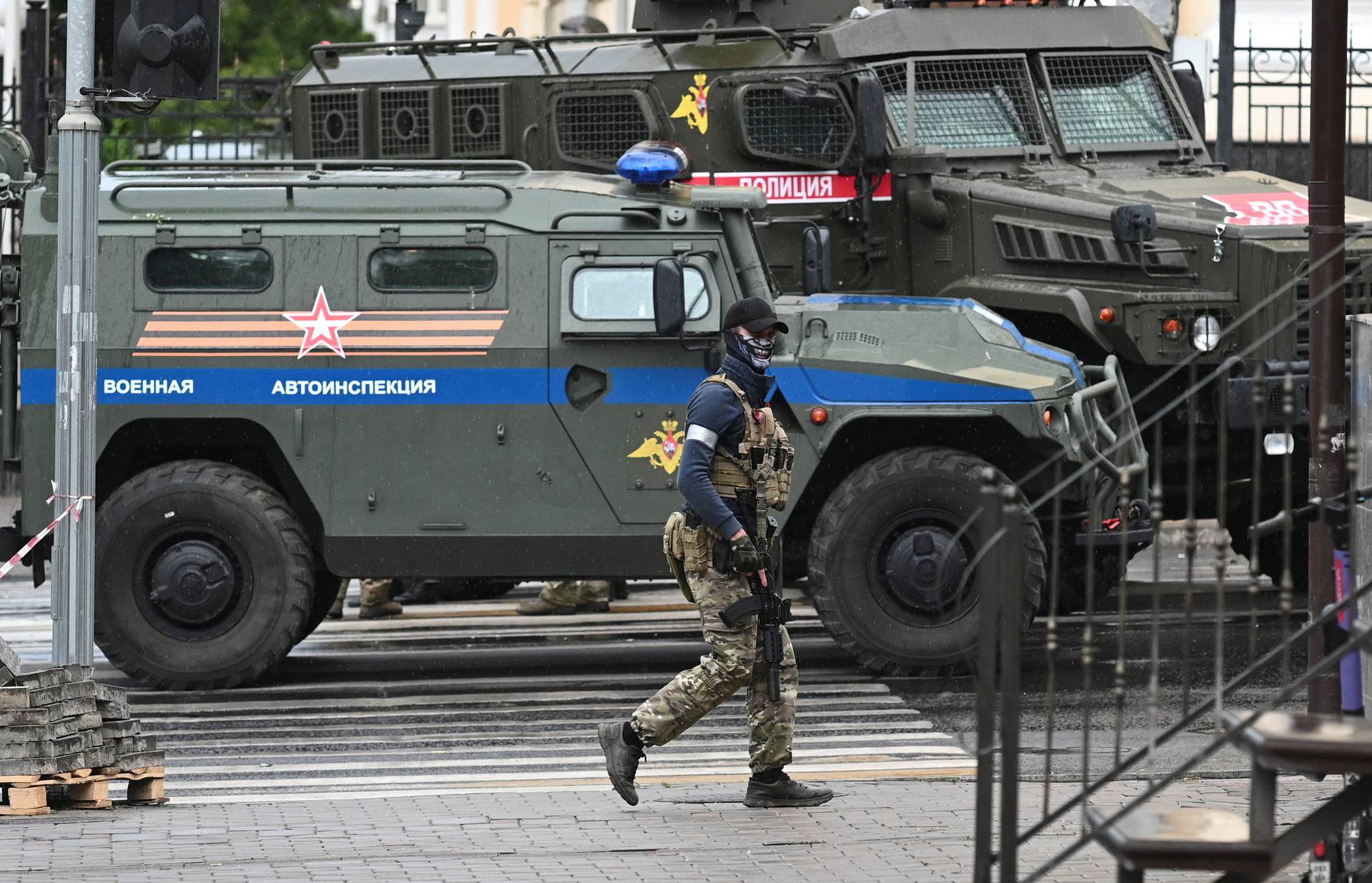 Wagner fighters deployed in Rostov-on-Don