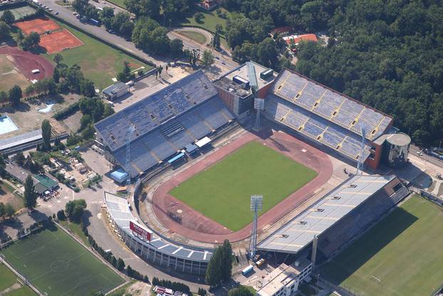 ARHIVA - Zagreb iz zraka 30.06.2005.