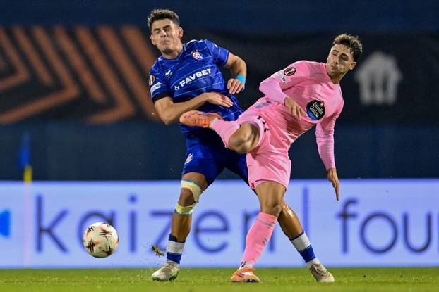 Zagreb: UEFA Europska liga, grupna faza, 4. kolo, GNK Dinamo - Celta Vigo