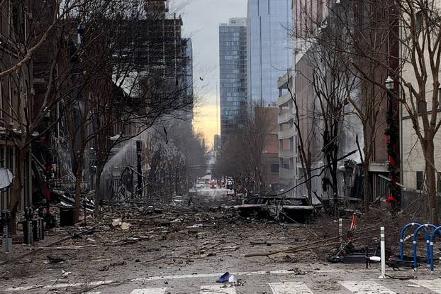 An Explosion Rocks Downtown Nashville on Christmas Day