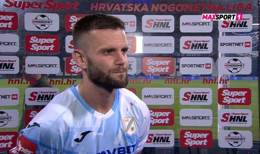 Igrač Rijeke krvava dresa stao pred kamere: 'Bili smo bolji od Dinama po svim aspektima igre'