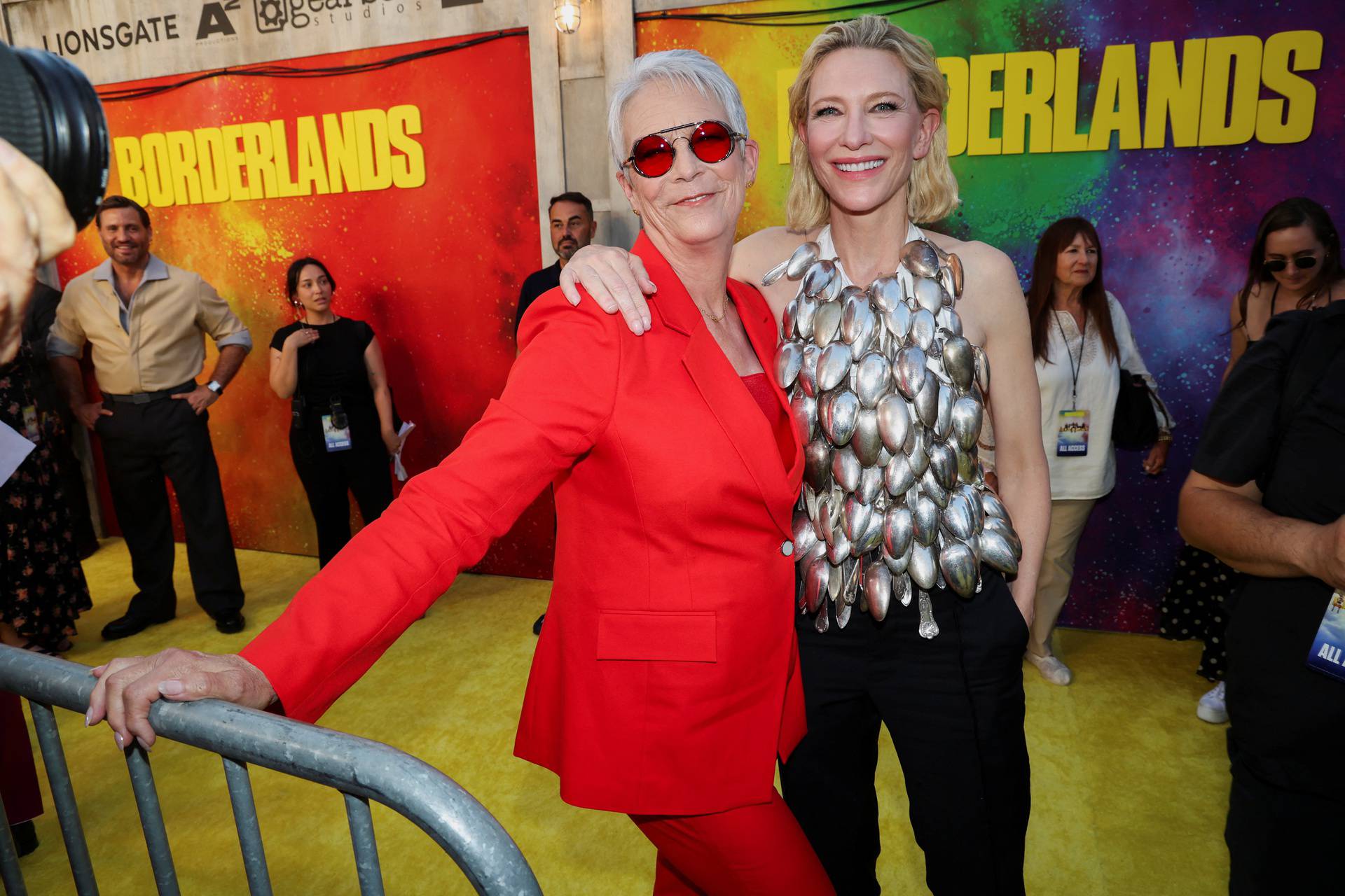 Fan event for the film "Borderlands" at TCL Chinese Theatre in Los Angeles