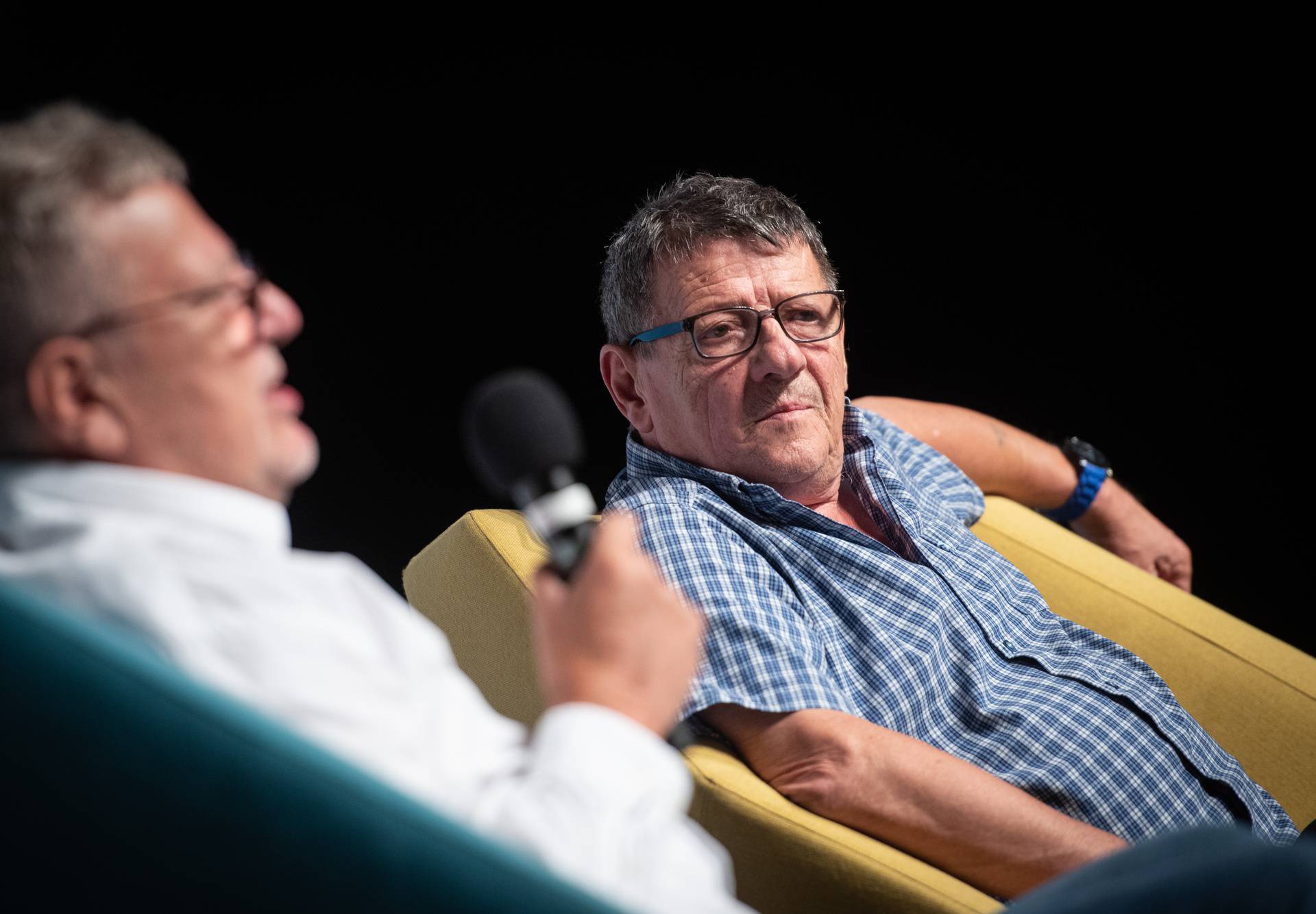 Zagreb: Svetislav Basara gostovao na tribini Festivala svjetske književnosti "Razotkrivanje" 