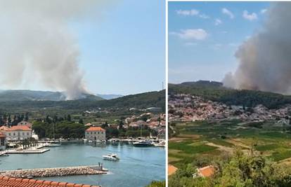 Lokaliziran je požar na Hvaru: 'Vjerujemo da ćemo ga do kraja dana ugasiti. Situacija je bolja'