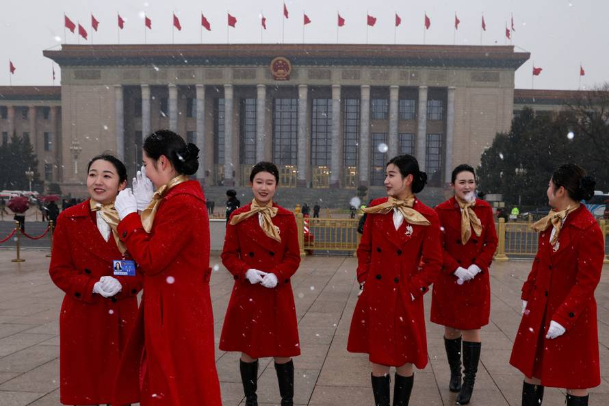 Opening session of the Chinese People's Political Consultative Conference, in Beijing