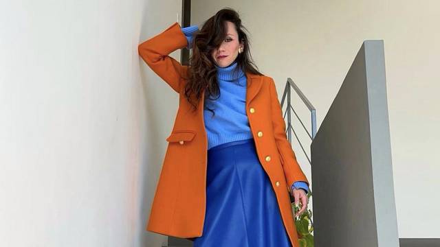 Samo boje - kombinacija plavih nijansi i elegantne narančaste