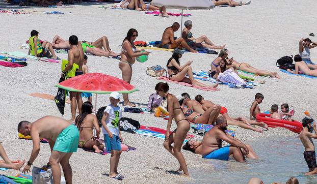 Split: Započelo je ljeto visokih temperatura