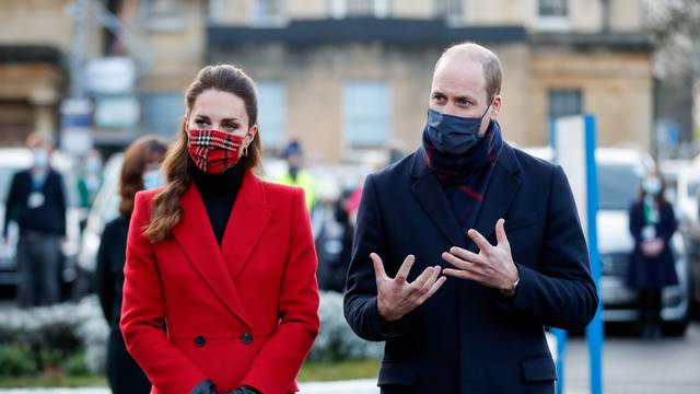 Duke and Duchess of Cambridge royal train tour