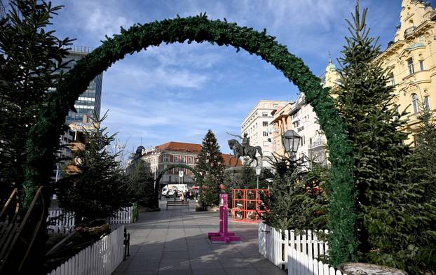 Zagreb: Kako izgleda grad uoči otvorenja adventa,