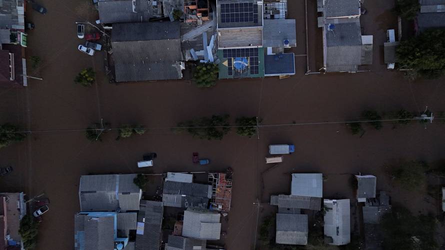 Flooding due to heavy rains in Rio Grande do Sul