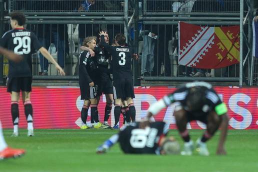 U&Zcaron;IVO Rijeka - Strasbourg 0-2: Gol! Gosti pove&cacute;avaju prednost