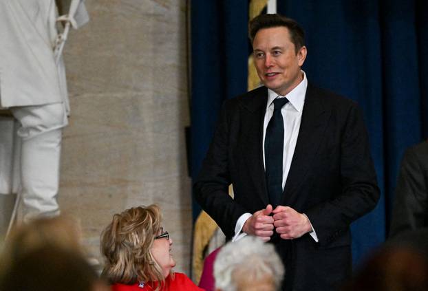 Inauguration ceremony for Trump's second presidential term