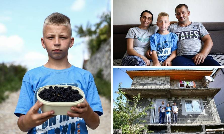 Ovo je dječak koji je rasplakao regiju: 'Ukrali su mu kupine, a on ide dalje još jači. Moj junak!'