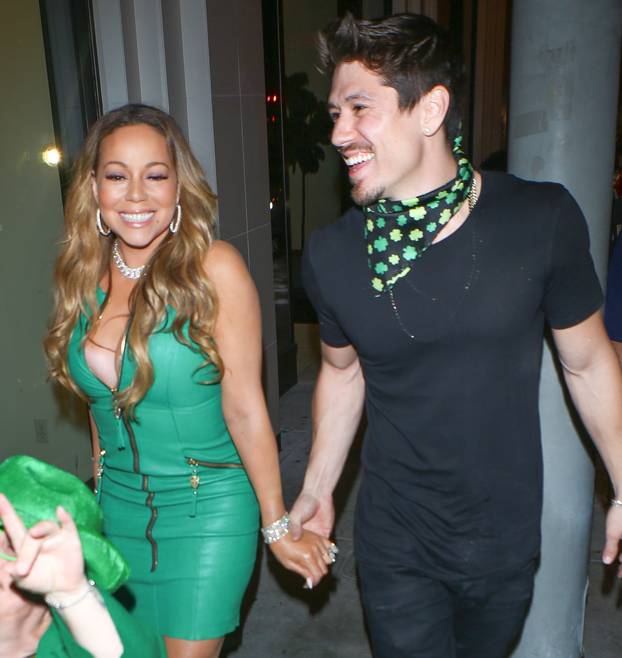 Mariah Carey and Bryan Tanaka bring the party on St. Patrick