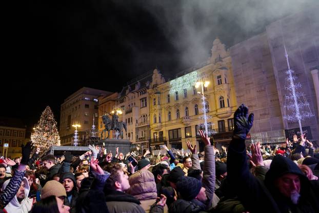 Doček Nove Godine na glavnom gradskom trgu