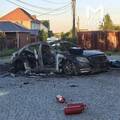 VIDEO Bomba&scaron;ki napad na &scaron;efa ruskih 'Vampira': Mercedes je izgorio, a njegov voza&ccaron; poginuo