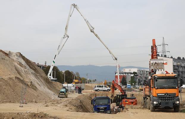 Zagreb: Nakon otvorenja Sarajevske ulice, radovi se nastavljaju na vijaduktu prema obilaznici