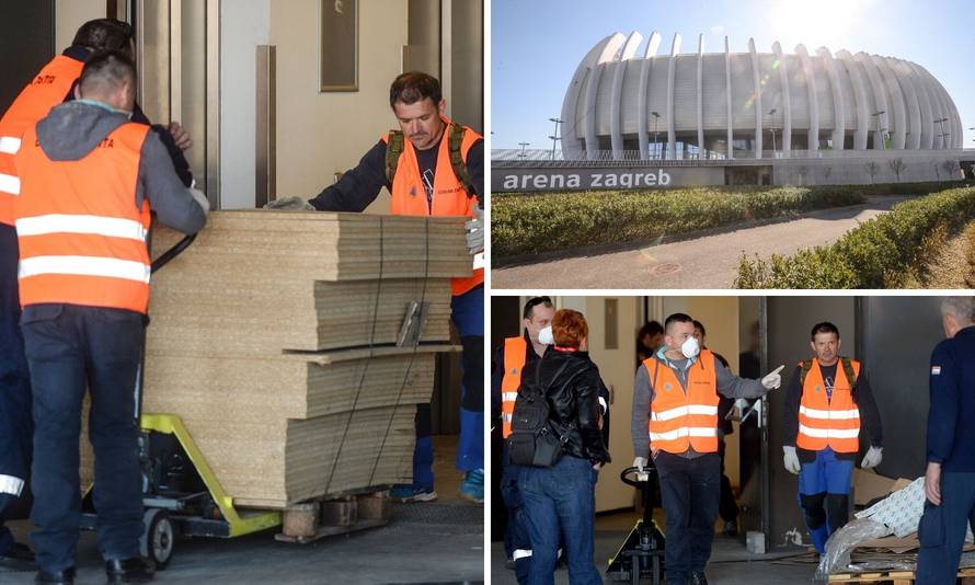 Arena Zagreb postaje bolnica za lakše oboljele od korone